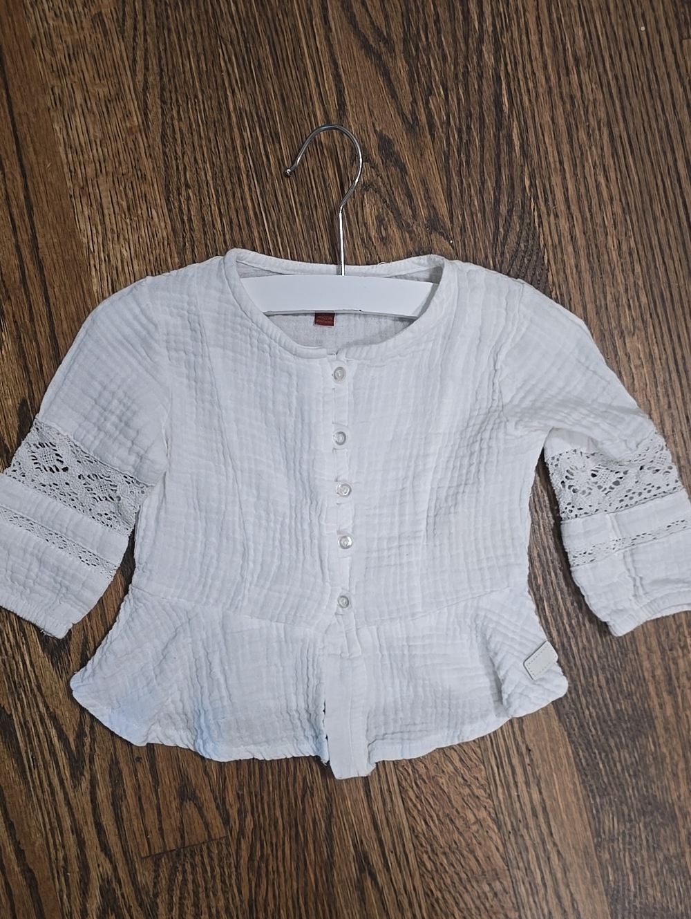 🌟7/25$ Girls 2t Gauze Cotton Blouse
